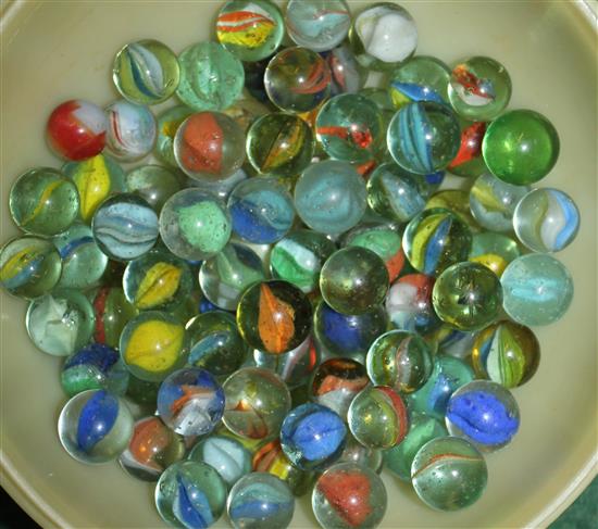 Collection Victorian and later marbles(-)